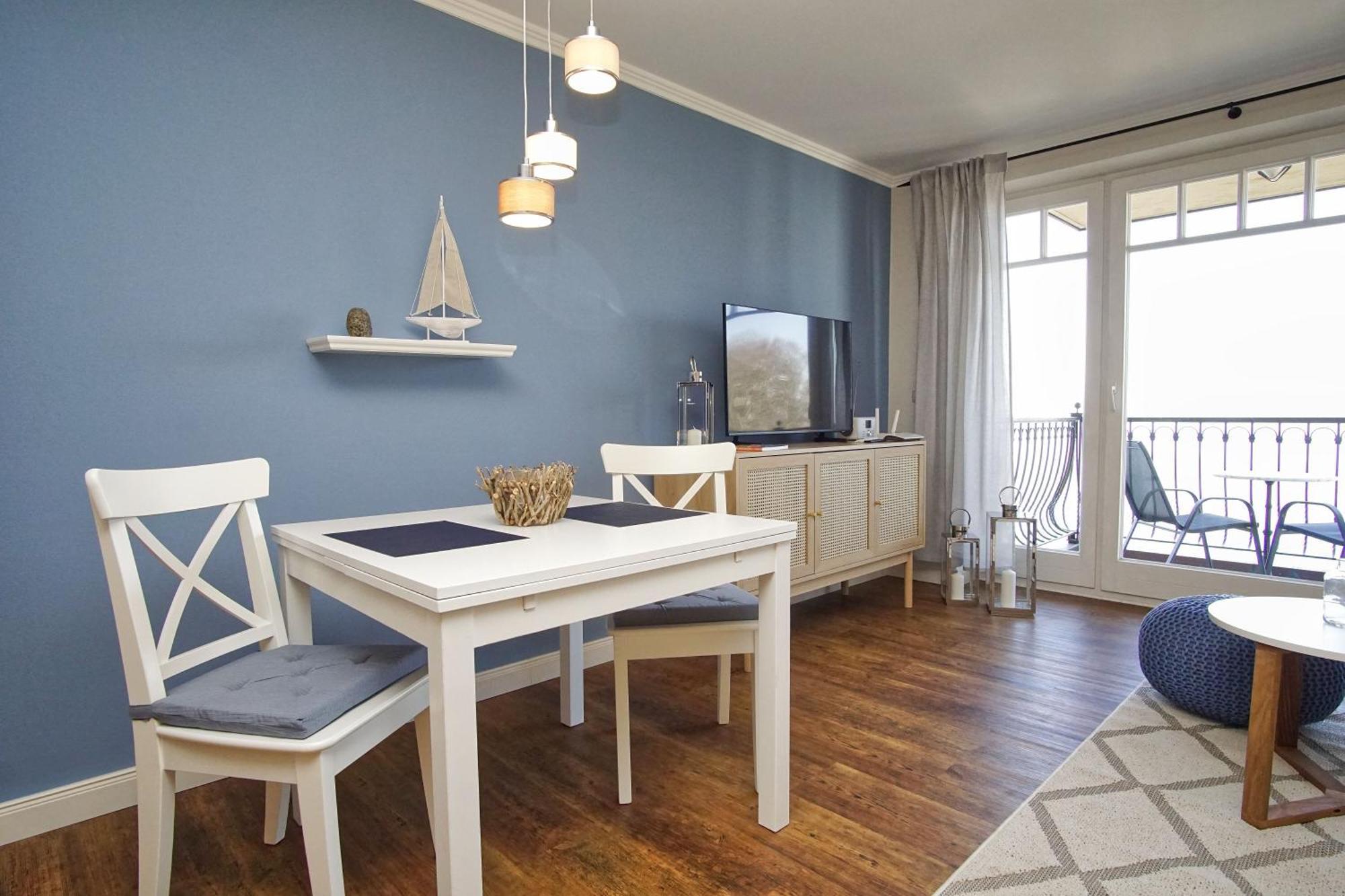 Ferienwohnung Mit Traumhaftem Meerblick - Haus Am Meer Fewo 07 Lohme Bagian luar foto
